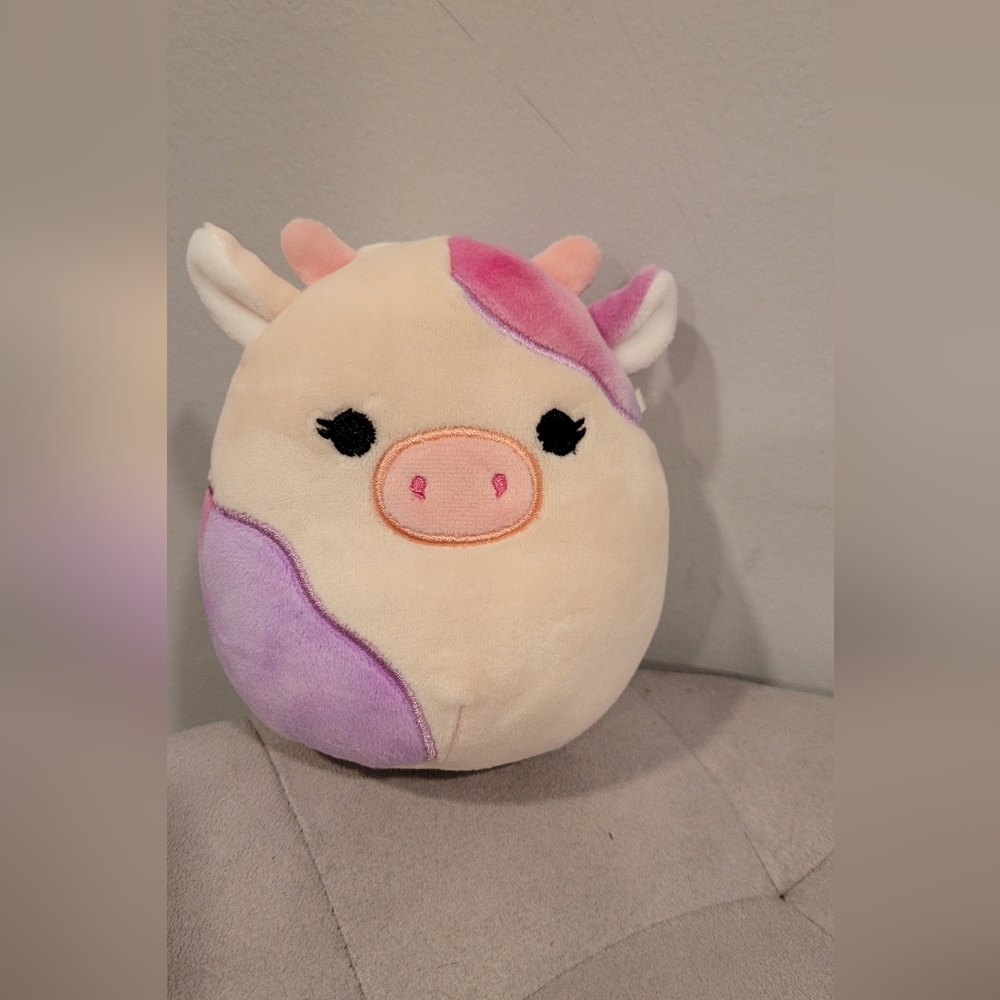 Kalina Purple Gradient Cow 5” Squishmallow VERY RARE Soft Plush